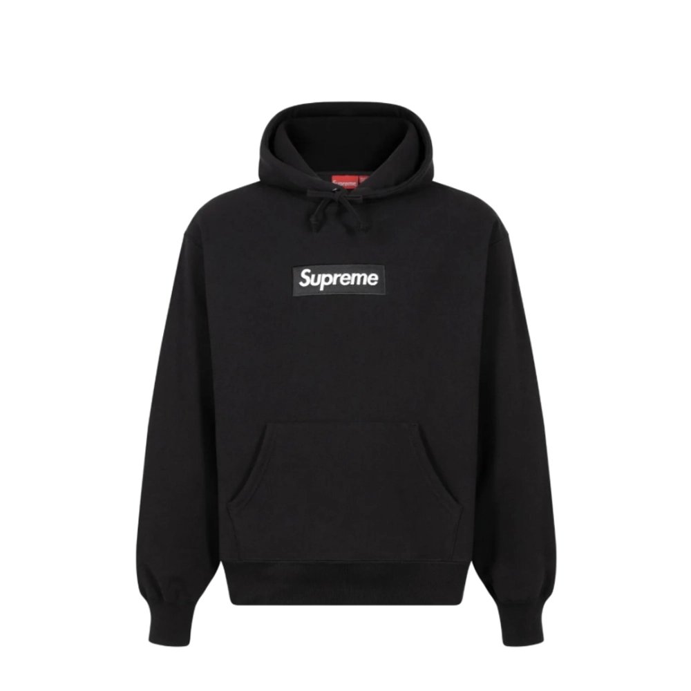 Supreme Box Logo Hooded Sweatshirt Black,Supreme Hoodie,Hoodie,APPAREL