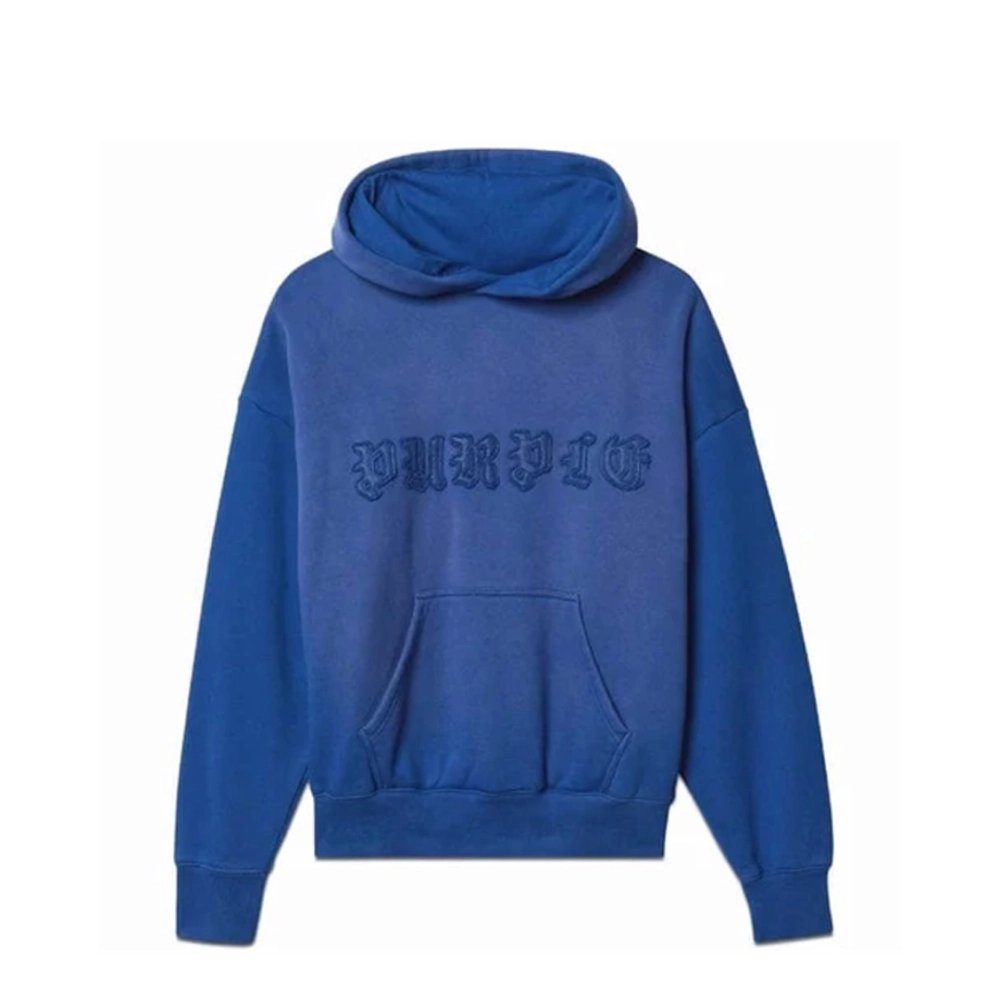 Purple Brand Gothic Applique Hoodie Mazarine Blue ,Purple Jeans,PANTS JEANS,APPAREL