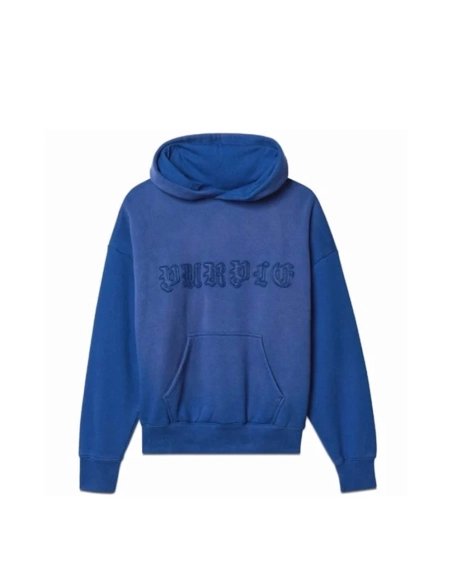 Purple Brand Gothic Applique Hoodie Mazarine Blue ,Purple Jeans,PANTS JEANS,APPAREL