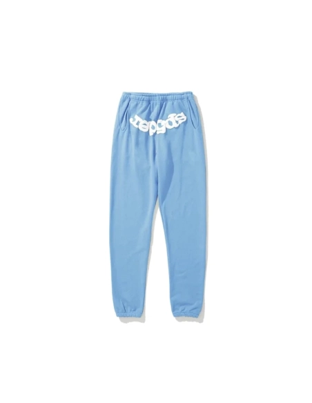 Sp5der Web Hoodie Sweatpant Set Sky Blue,Sp5der Hoodie,Hoodie,APPAREL