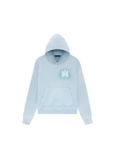 Amiri Crystal Burst Hoodie Ashley Blue,Amiri Hoodie,Hoodie,APPAREL
