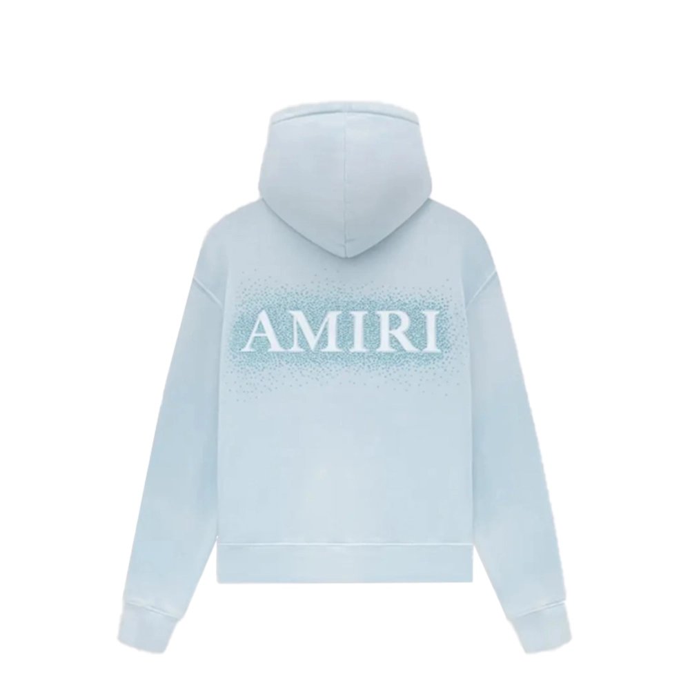 Amiri Crystal Burst Hoodie Ashley Blue,Amiri Hoodie,Hoodie,APPAREL