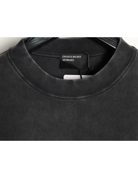 ENFANTS RICHES D¨¦PRIM¨¦S Letter-Print Long-Sleeve T-Shirt,ENFANTS RICHES DEPRIMES