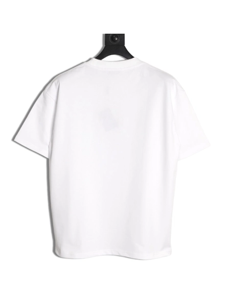 Prada Inverted Triangle Embroidered Logo Short-Sleeve T-Shirt,Prada