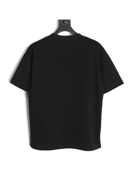 Prada Inverted Triangle Embroidered Logo Short-Sleeve T-Shirt TSK1,Prada