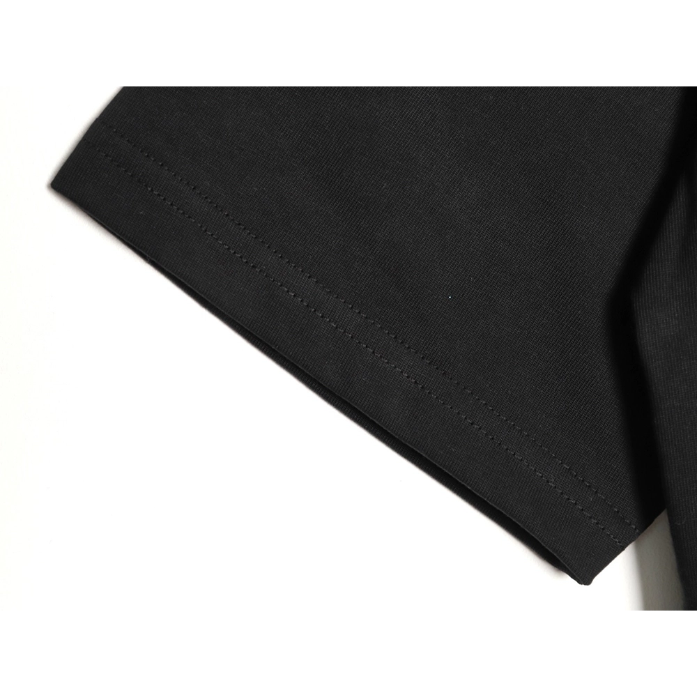 Prada Inverted Triangle Embroidered Logo Short-Sleeve T-Shirt TSK1,Prada