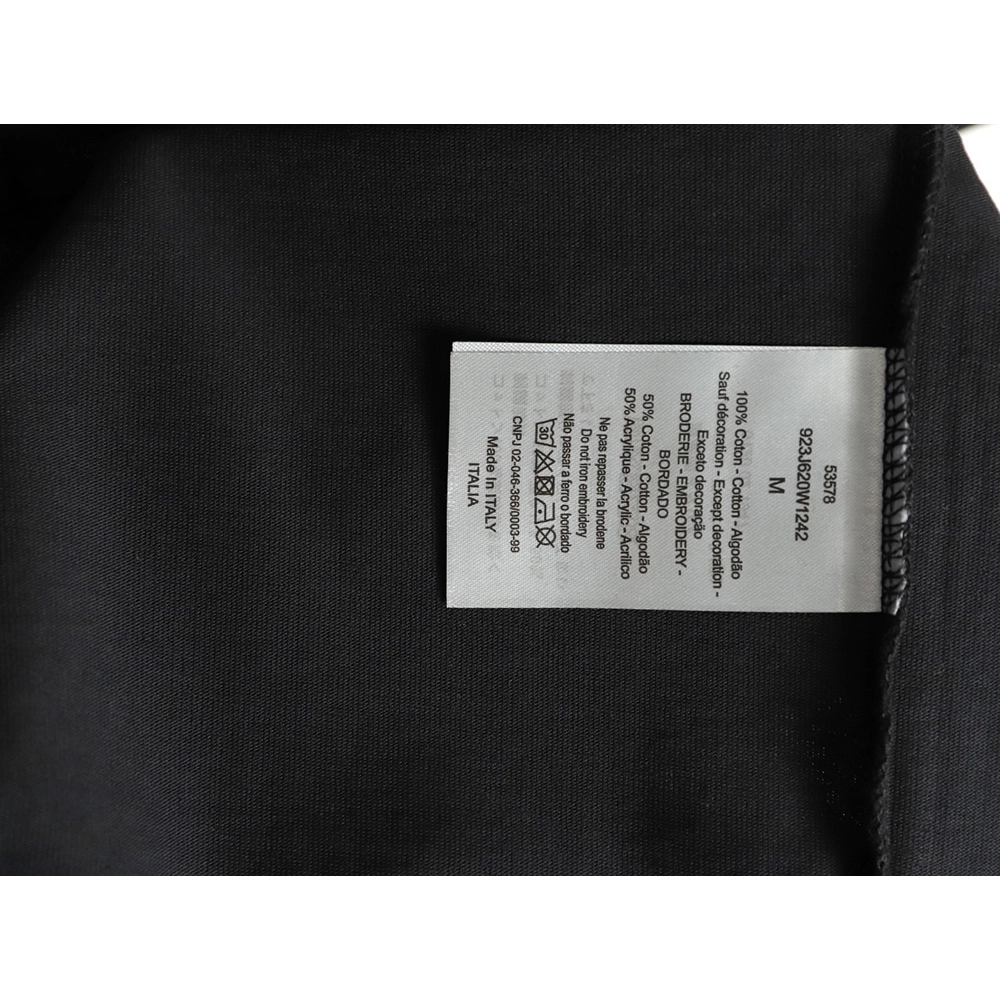 Dior logo embroidered short-sleeved T-shirt TSK1,Dior