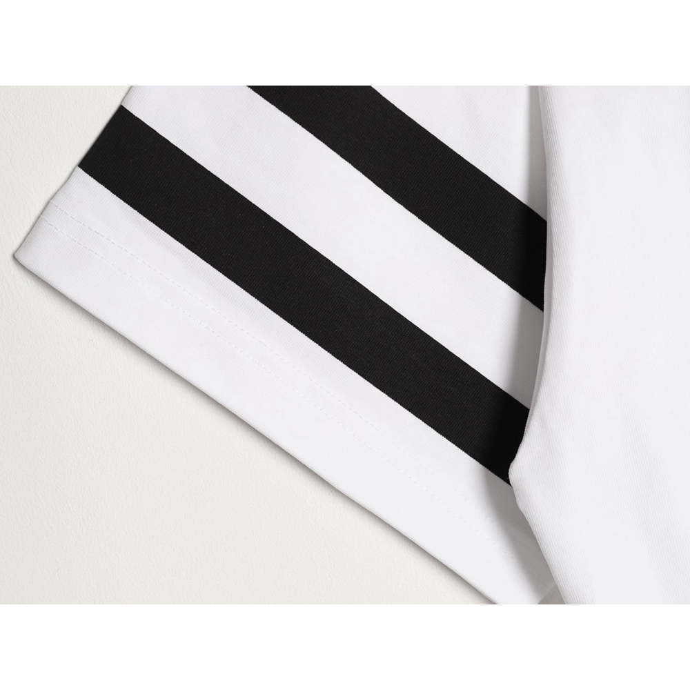 Dior color-blocked striped logo print short-sleeved t-shirt,Dior