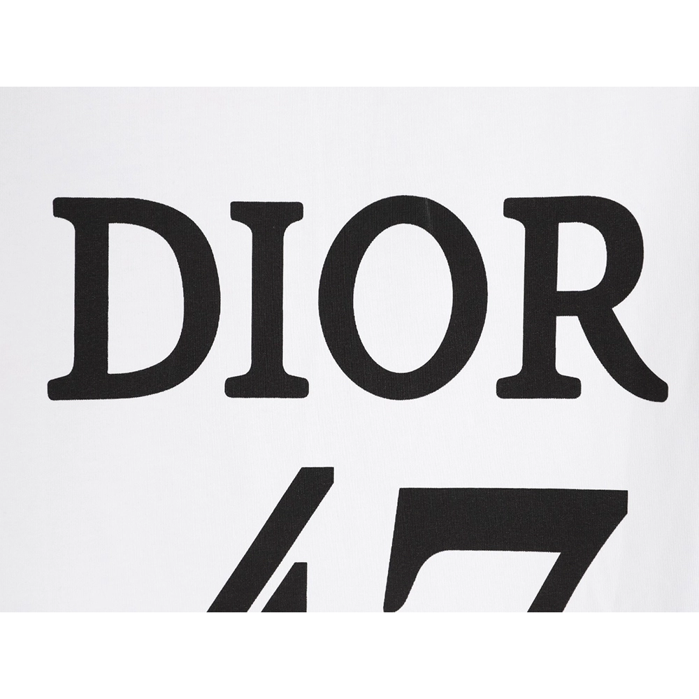 Dior color-blocked striped logo print short-sleeved t-shirt,Dior