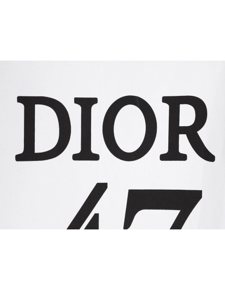 Dior color-blocked striped logo print short-sleeved t-shirt,Dior