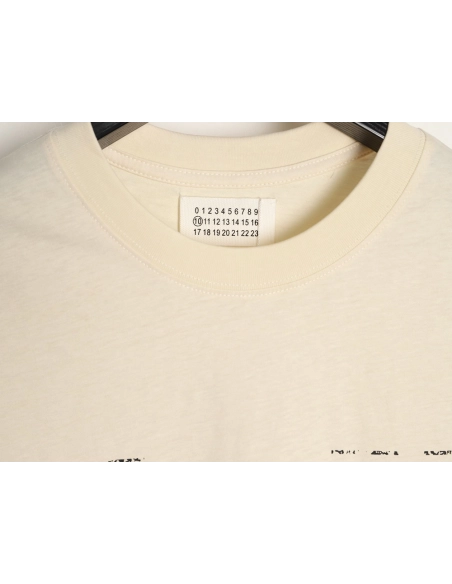 Maison Margiela Distressed Digital Print Short-Sleeve T-Shirt,MAISON MARGIELA