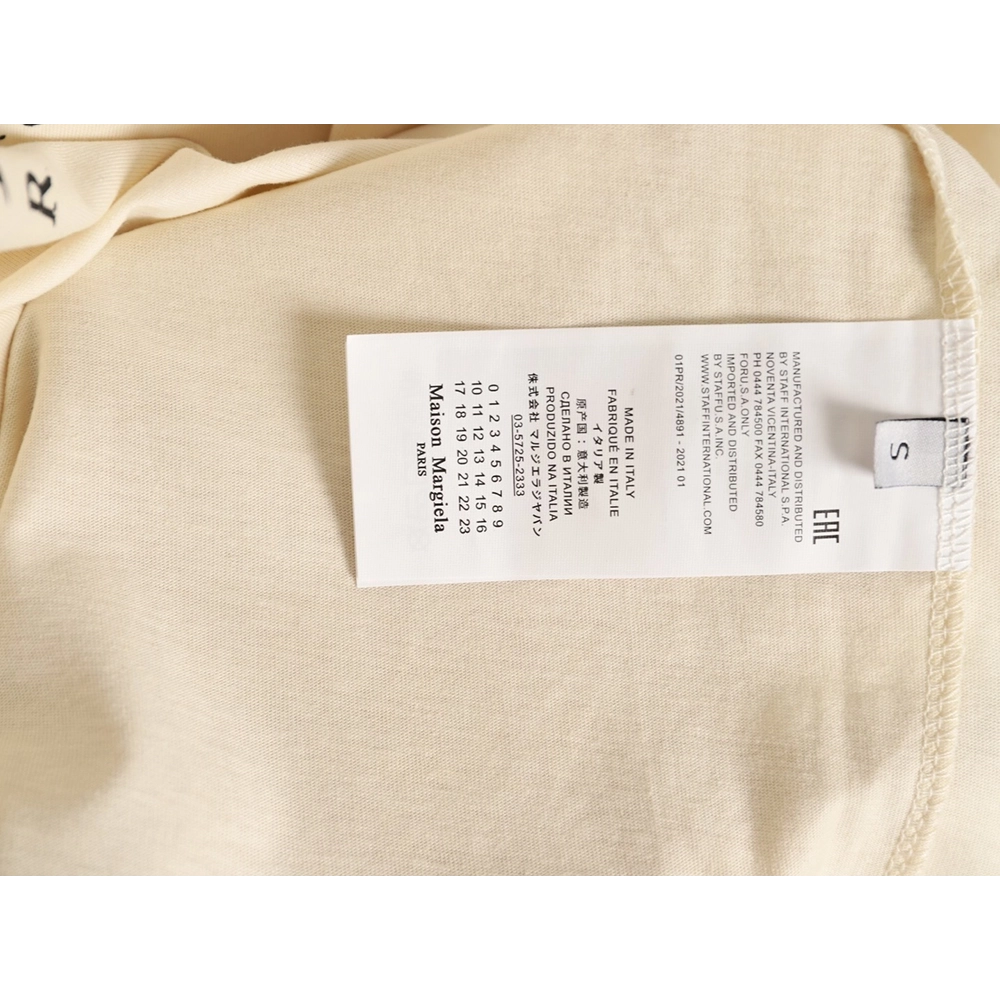 Maison Margiela Distressed Digital Print Short-Sleeve T-Shirt,MAISON MARGIELA