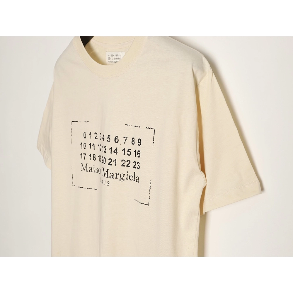 Maison Margiela Distressed Digital Print Short-Sleeve T-Shirt,MAISON MARGIELA