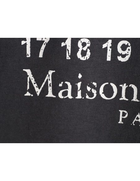 Maison Margiela Distressed Digital Print Short-Sleeve T-Shirt TSK1,MAISON MARGIELA