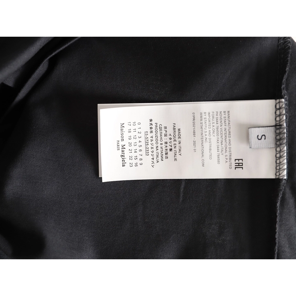 Maison Margiela Distressed Digital Print Short-Sleeve T-Shirt TSK1,MAISON MARGIELA