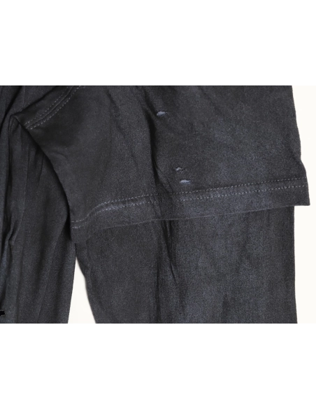 Acne Studios Distressed Sandblasted Washed Faux Two-Piece Long-Sleeve T-Shirt,Acne Studios