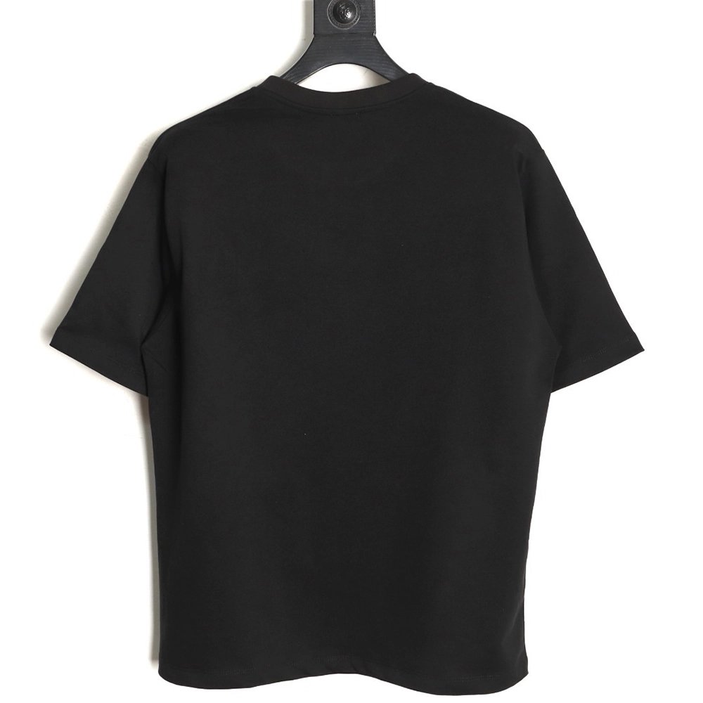 Loewe LOUIS WAIN Collaboration Geometric Eye Short-Sleeve T-Shirt TSK1,Loewe