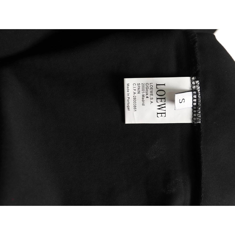 Loewe LOUIS WAIN Collaboration Geometric Eye Short-Sleeve T-Shirt TSK1,Loewe