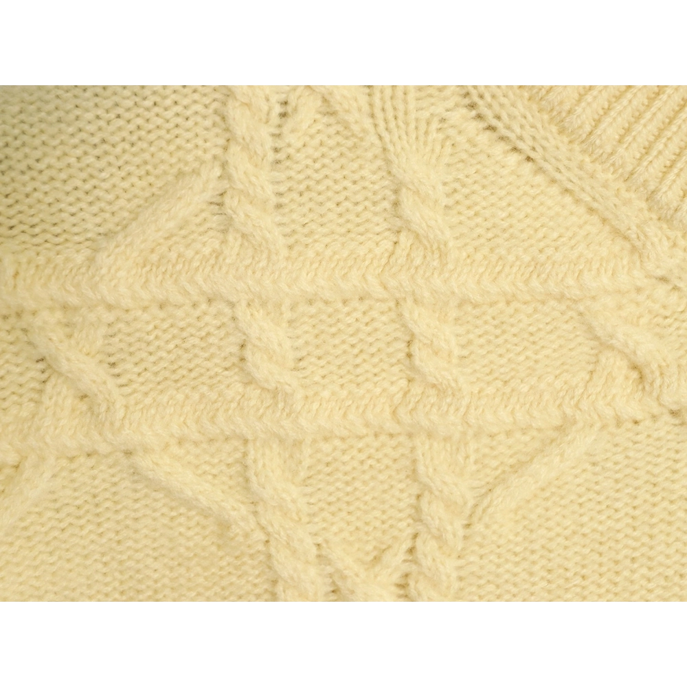 Dior Cannage Cable-Knit Crewneck Sweater,Dior