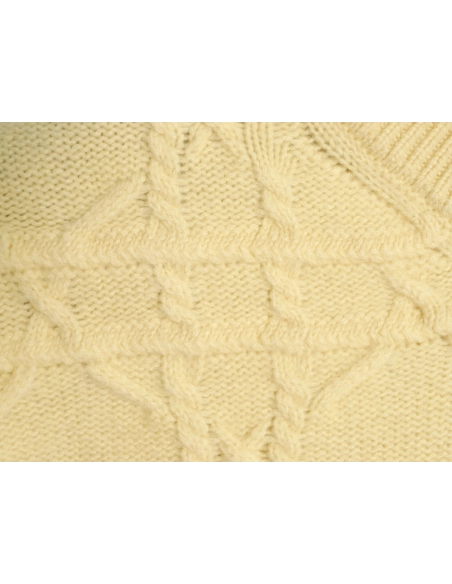 Dior Cannage Cable-Knit Crewneck Sweater,Dior