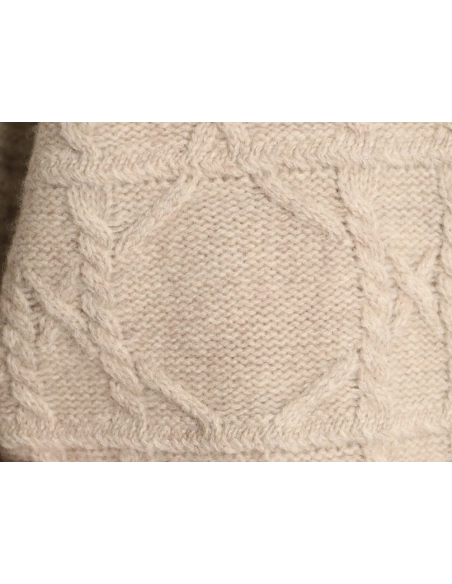 Dior Cannage Cable-Knit Crewneck Sweater TSK1,Dior