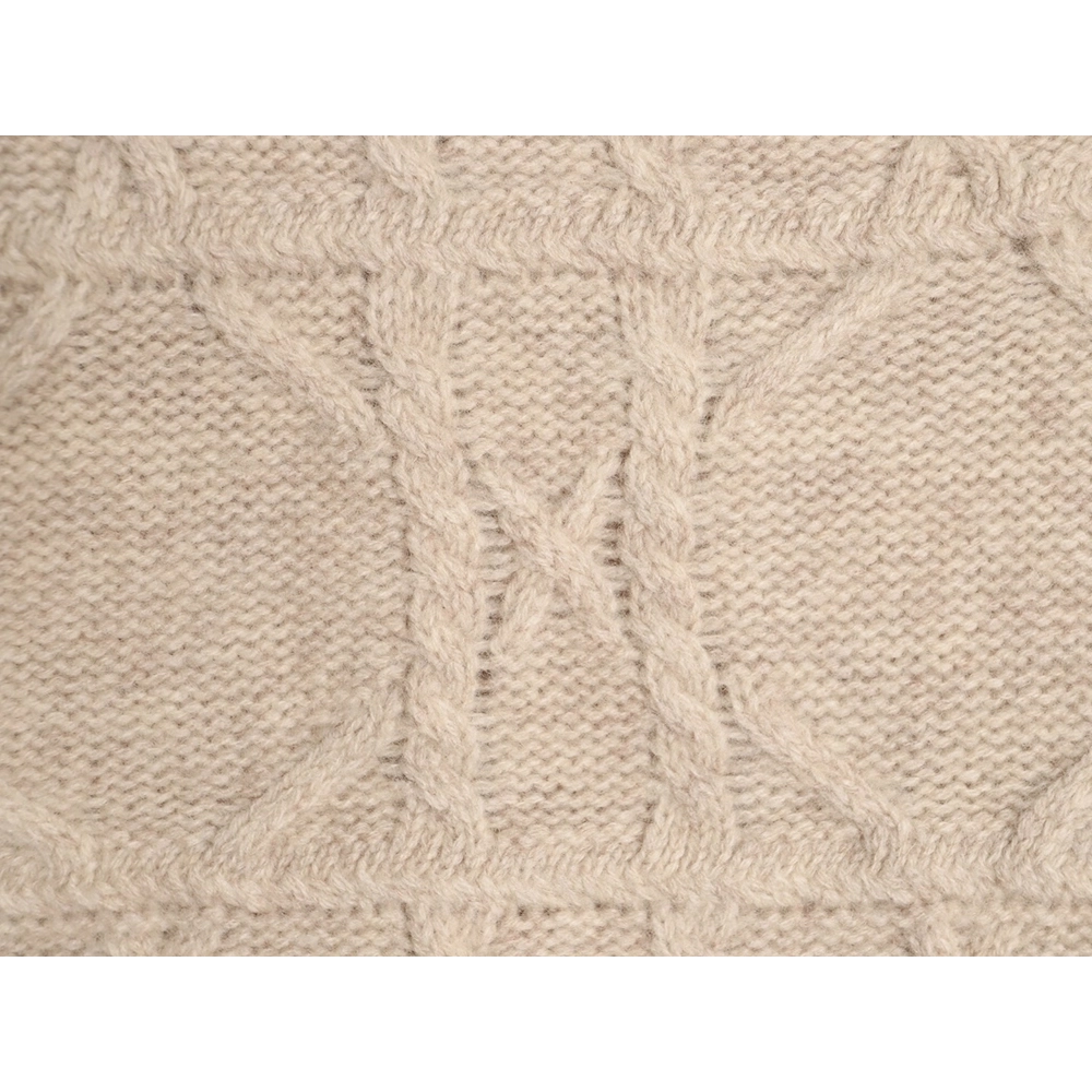 Dior Cannage Cable-Knit Crewneck Sweater TSK1,Dior