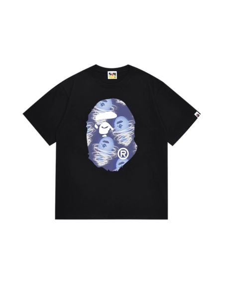 Bape T-shirt 161 White Black,Bape T Shirt,Tshirt,APPAREL