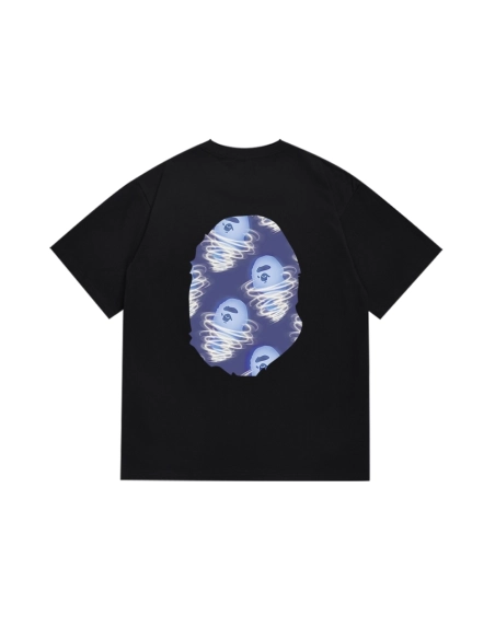 Bape T-shirt 161 White Black,Bape T Shirt,Tshirt,APPAREL