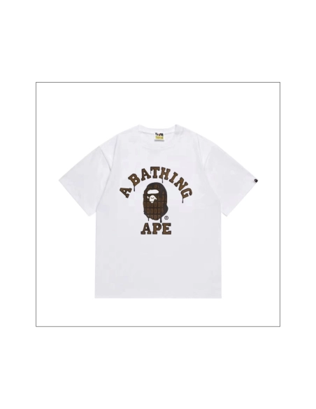 Bape T-shirt 267 White Black,Bape T Shirt,Tshirt,APPAREL