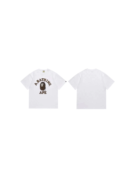 Bape T-shirt 267 White Black,Bape T Shirt,Tshirt,APPAREL