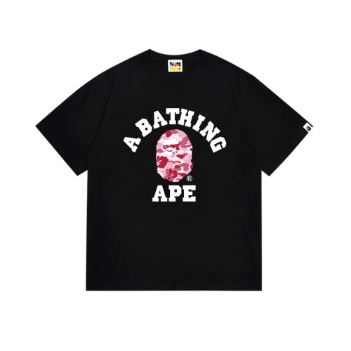Bape T-shirt 266 White Black,Bape T Shirt,Tshirt,APPAREL