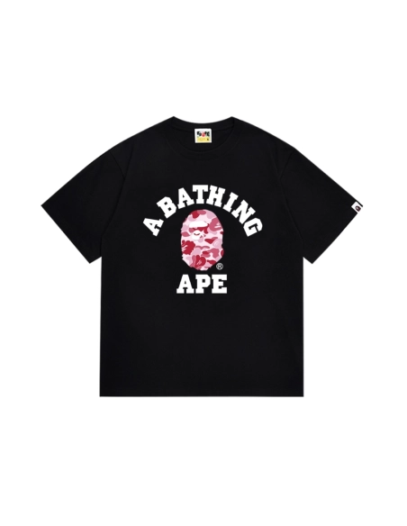 Bape T-shirt 266 White Black,Bape T Shirt,Tshirt,APPAREL