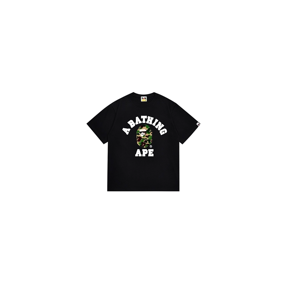 Bape T-shirt 266 White Black,Bape T Shirt,Tshirt,APPAREL
