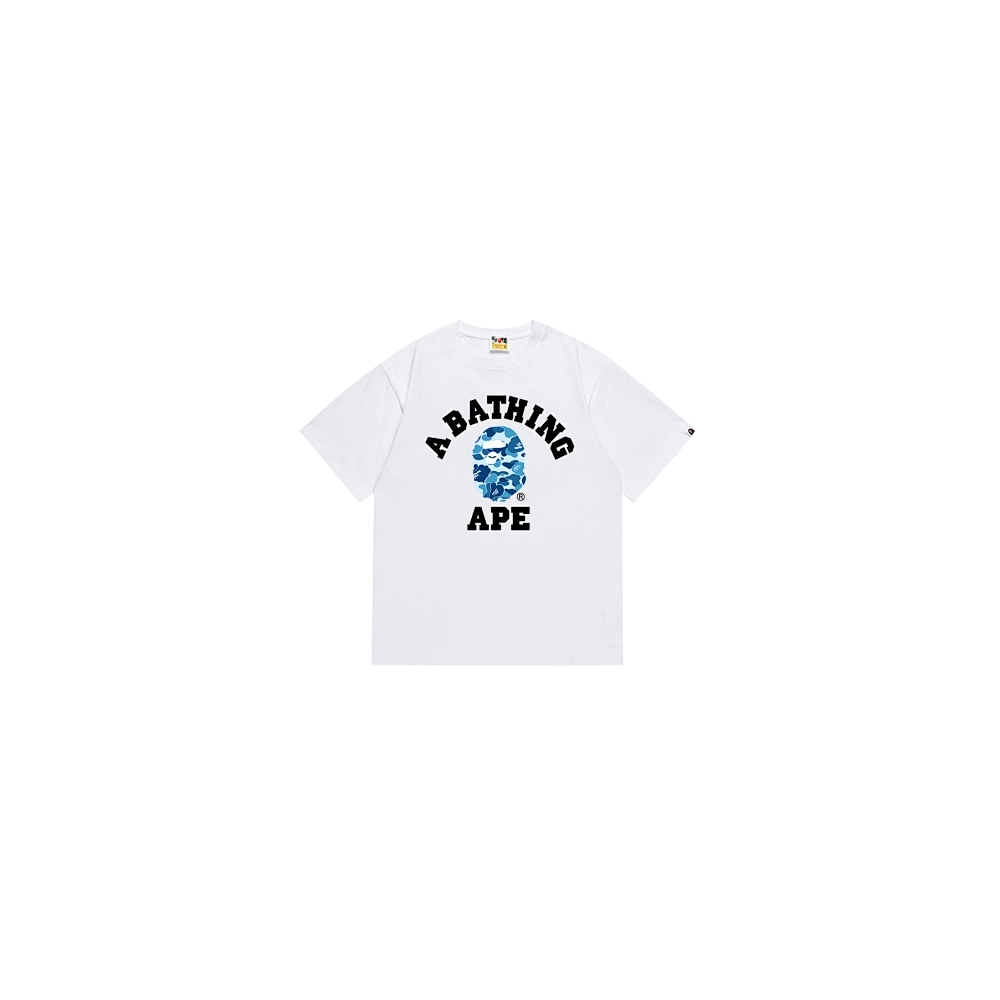 Bape T-shirt 266 White Black,Bape T Shirt,Tshirt,APPAREL