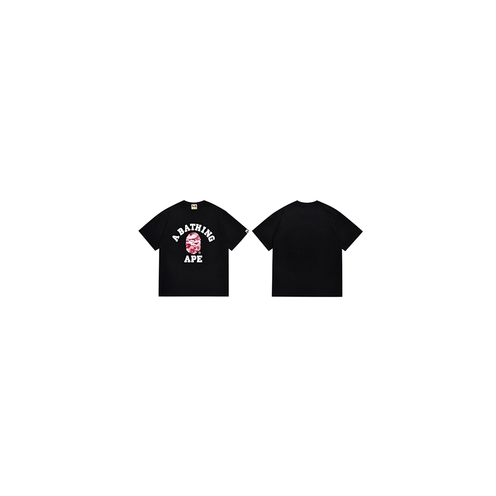 Bape T-shirt 266 White Black,Bape T Shirt,Tshirt,APPAREL
