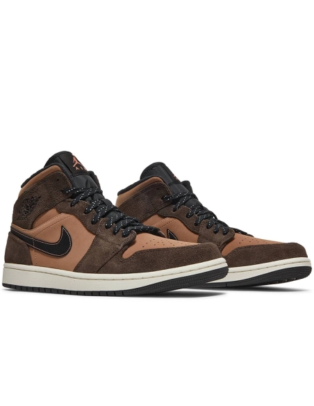 AIR JORDAN 1 MID SE DARK CHOCOLATE DC7294 200,AIR JORDAN 1 MID,Air Jordan