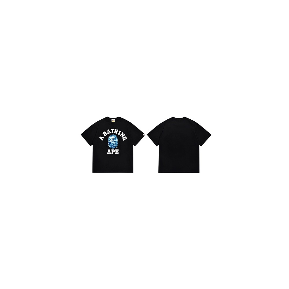 Bape T-shirt 266 White Black,Bape T Shirt,Tshirt,APPAREL