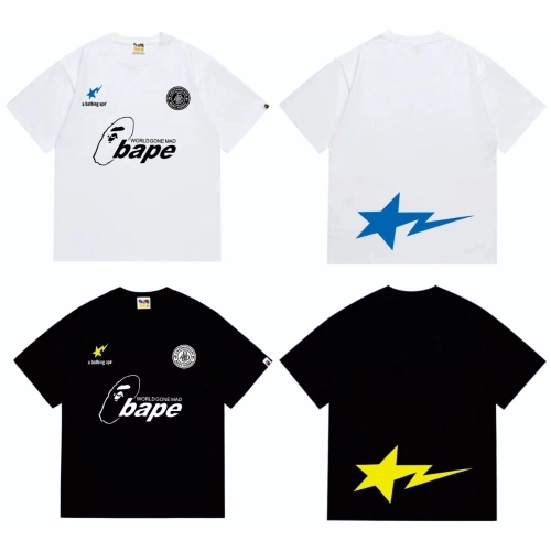Bape T-shirt 263 White Black,Bape T Shirt,Tshirt,APPAREL