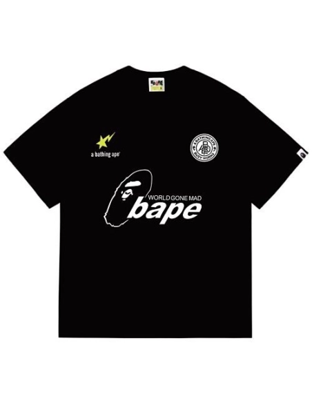 Bape T-shirt 263 White Black,Bape T Shirt,Tshirt,APPAREL