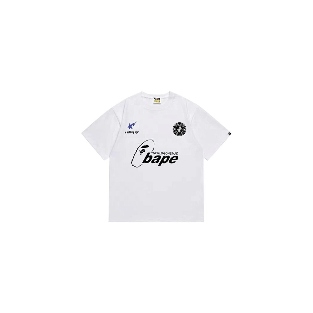 Bape T-shirt 263 White Black,Bape T Shirt,Tshirt,APPAREL