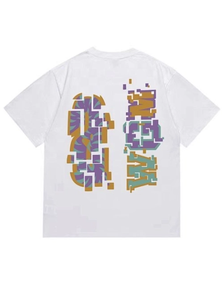 Bape T-shirt 264 White Black,Bape T Shirt,Tshirt,APPAREL