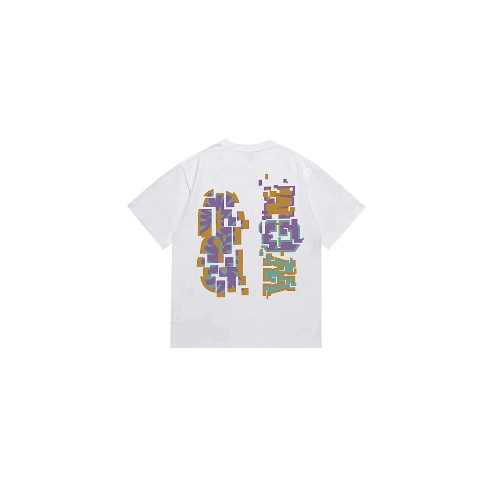 Bape T-shirt 264 White Black,Bape T Shirt,Tshirt,APPAREL