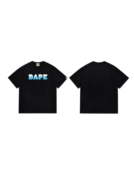 Bape T-shirt 237 White Black,Bape T Shirt,Tshirt,APPAREL