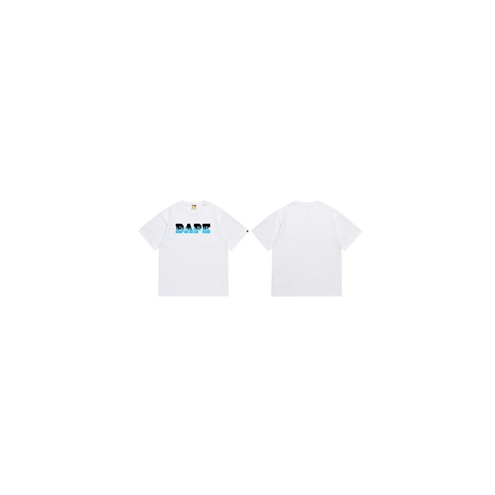 Bape T-shirt 237 White Black,Bape T Shirt,Tshirt,APPAREL