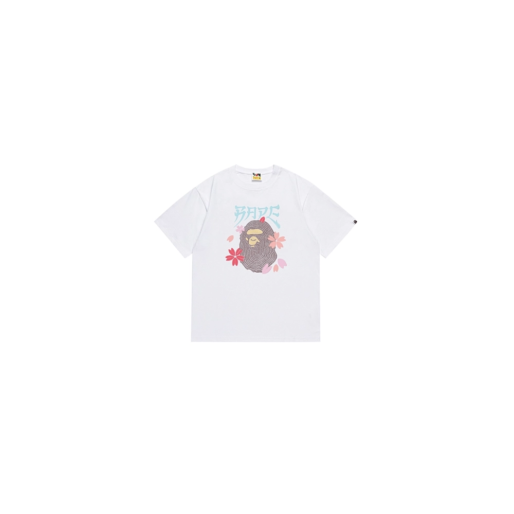 Bape T-shirt 236 White Black,Bape T Shirt,Tshirt,APPAREL