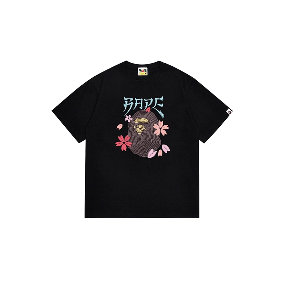 Bape T-shirt 236 White Black,Bape T Shirt,Tshirt,APPAREL