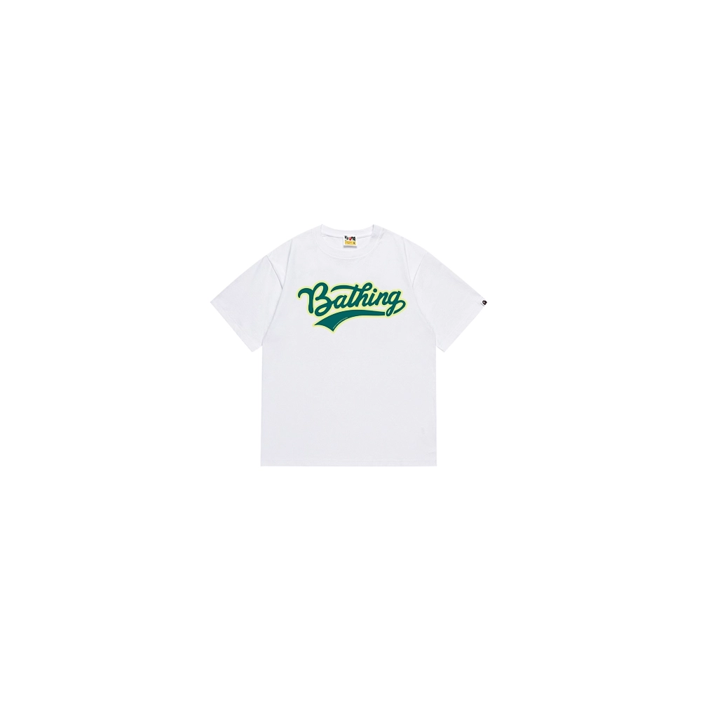 Bape T-shirt 235 White Black,Bape T Shirt,Tshirt,APPAREL