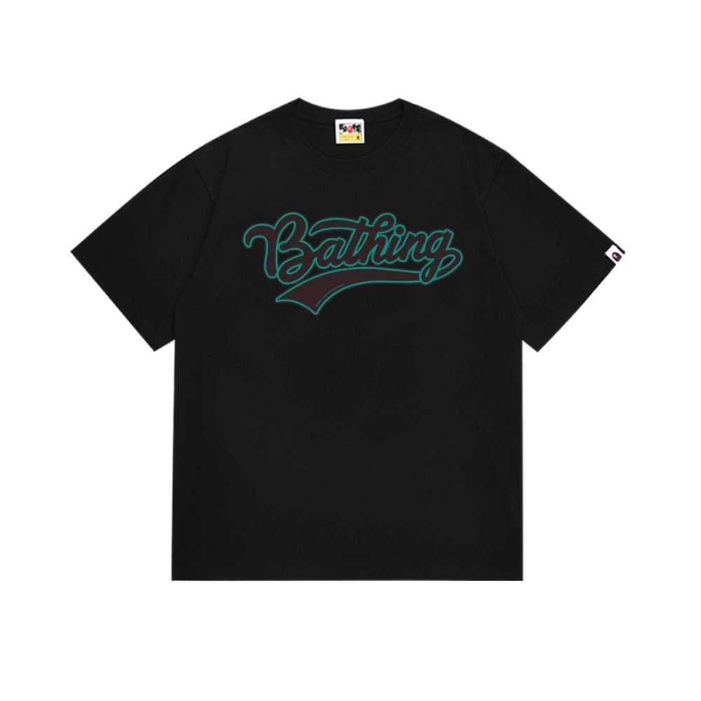 Bape T-shirt 235 White Black,Bape T Shirt,Tshirt,APPAREL