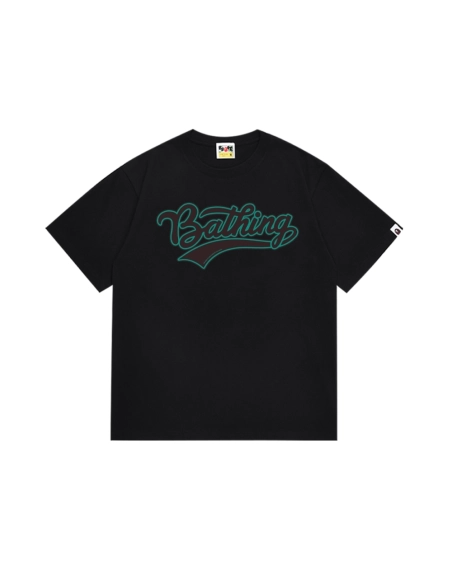 Bape T-shirt 235 White Black,Bape T Shirt,Tshirt,APPAREL