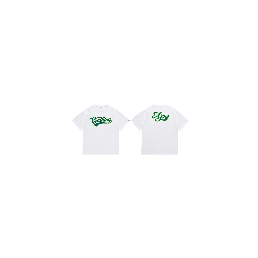 Bape T-shirt 235 White Black,Bape T Shirt,Tshirt,APPAREL